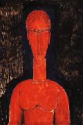 Red Bust Amedeo Modigliani